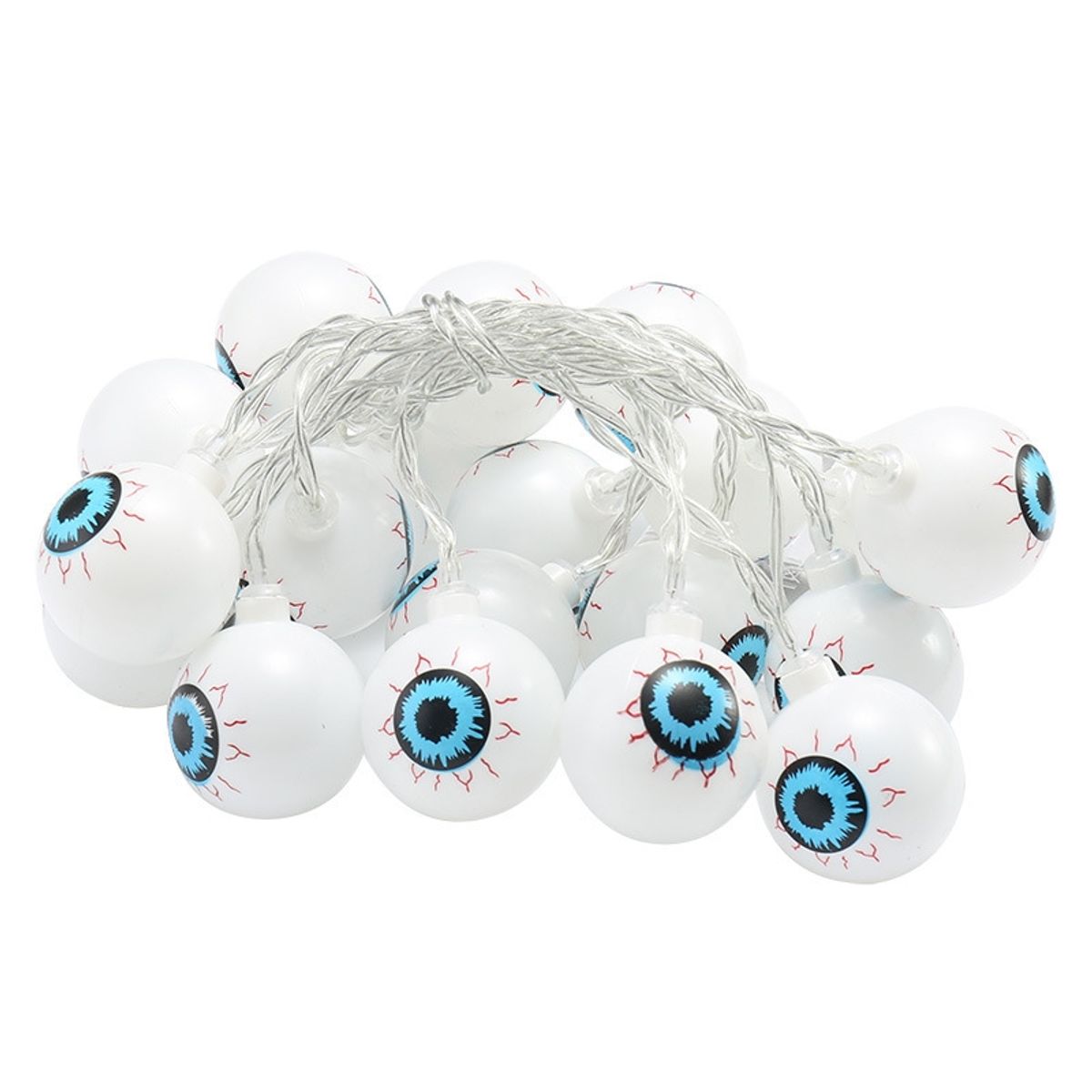 VATYERTY - Cadena de luz Led para decoración de Halloween 1.5M 10LED Blanco