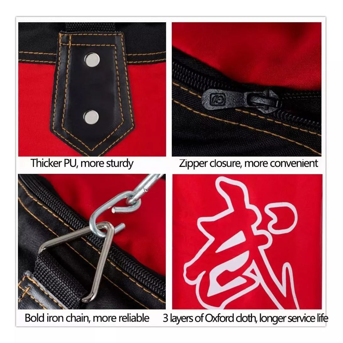 TNAKIEX - Saco Bolsa Boxeo 12m Deportivo Costal De Boxeo Piel Premium