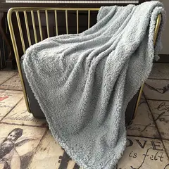 IDETEX - Manta Sherpa Illusions Celeste