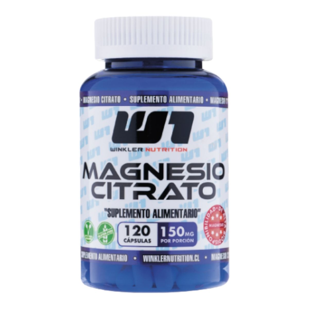 WINKLER NUTRITION - MAGNESIO CITRATO 120 CAPSULAS – WINKLER NUTRITION