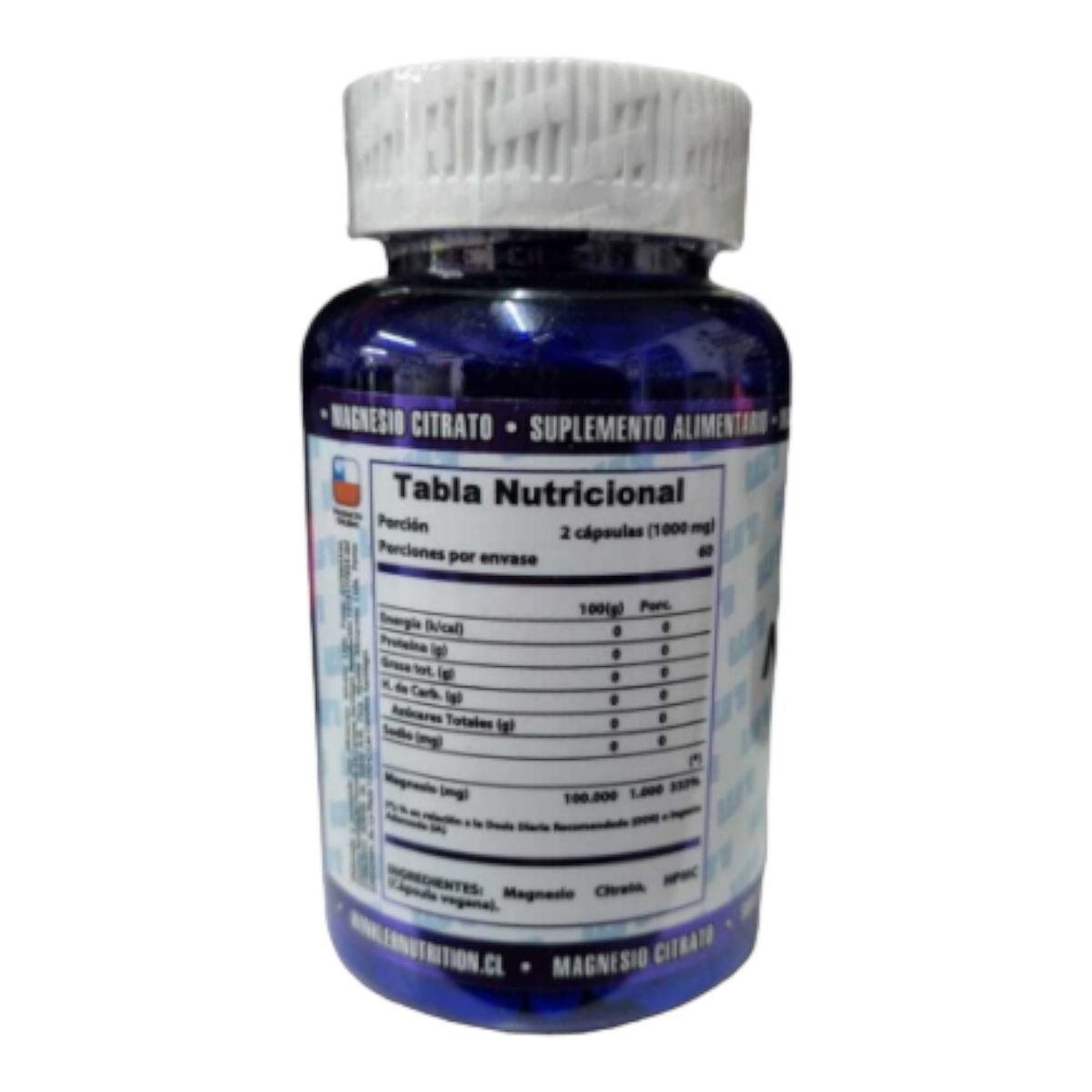 WINKLER NUTRITION - MAGNESIO CITRATO 120 CAPSULAS – WINKLER NUTRITION