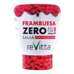 REVITTA WELLNESS - SALSA ZERO REVITTA 330GR SABOR FRAMBUESA