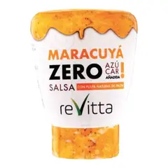 REVITTA WELLNESS - SALSA ZERO REVITTA 330GR SABOR MARACUYÁ