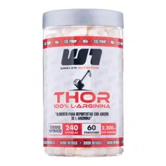 WINKLER NUTRITION - L-ARGININA THOR 240 CÁPSULAS 60 PORCIONES