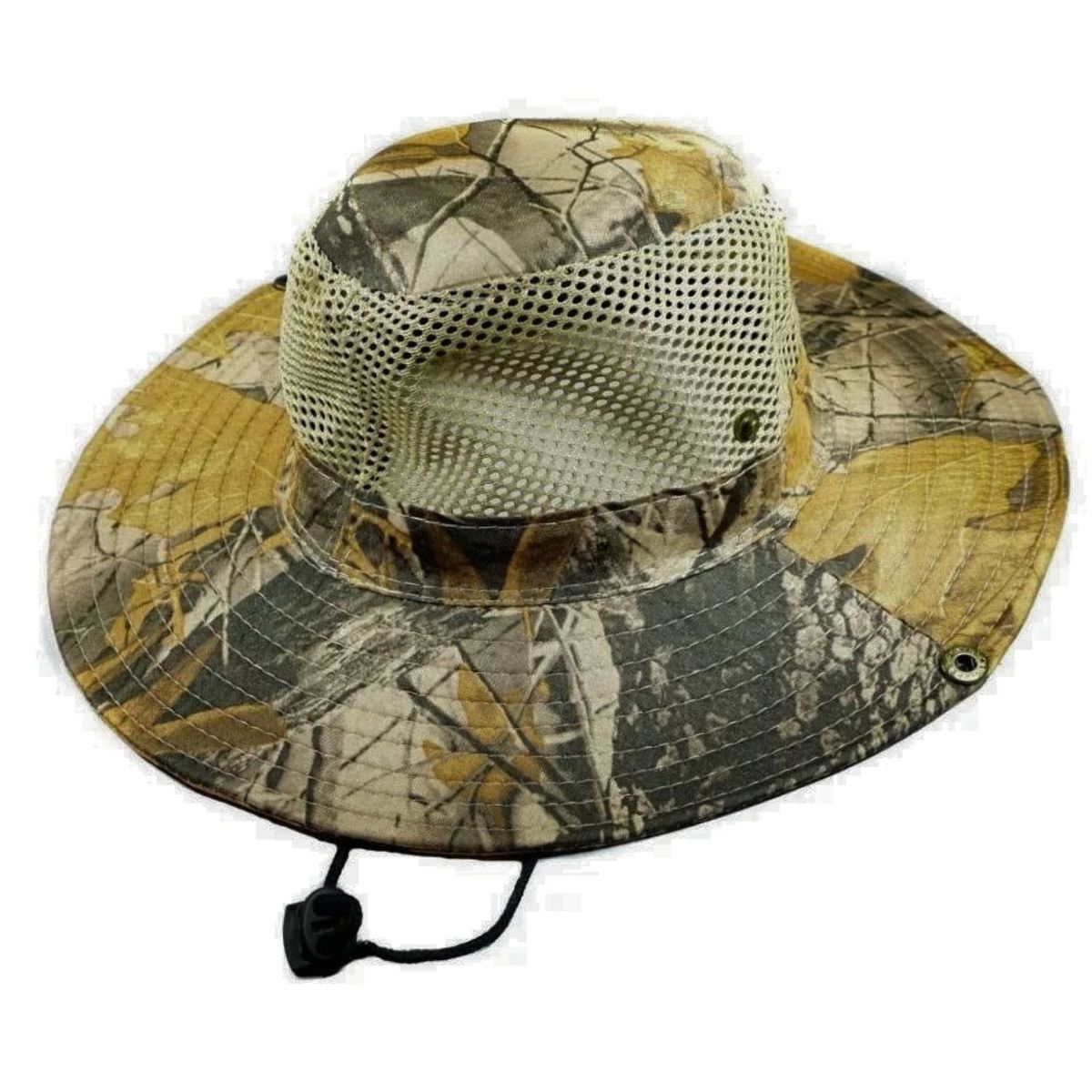 INVENCIBLE - SOMBRERO CAMUFLAJE FOREST MESH ALA ANCHA BOONIE