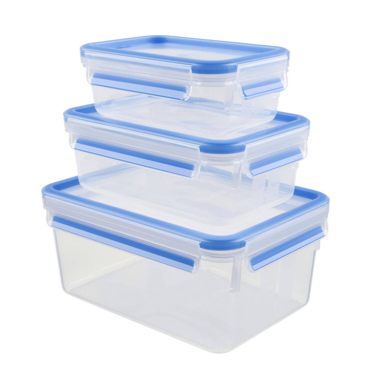 TEFAL - Contenedor de alimentos Masterseal Fresh Set 3 piezas