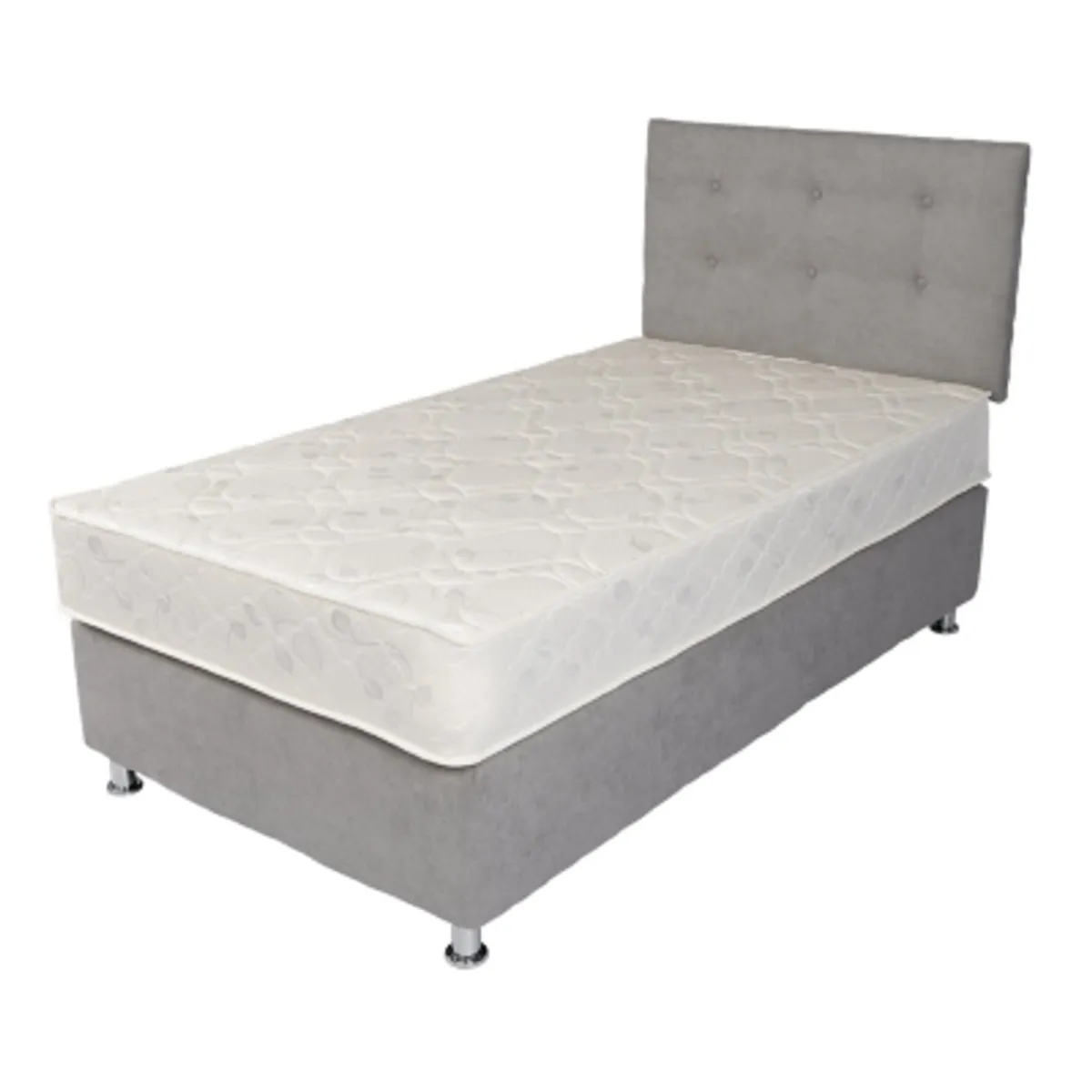 SPOMO - Box Americano Alegro T3500 Capitoné 1 PL Silver