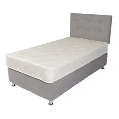 SPOMO - Box Americano Alegro T3500 Capitoné 1 PL Silver