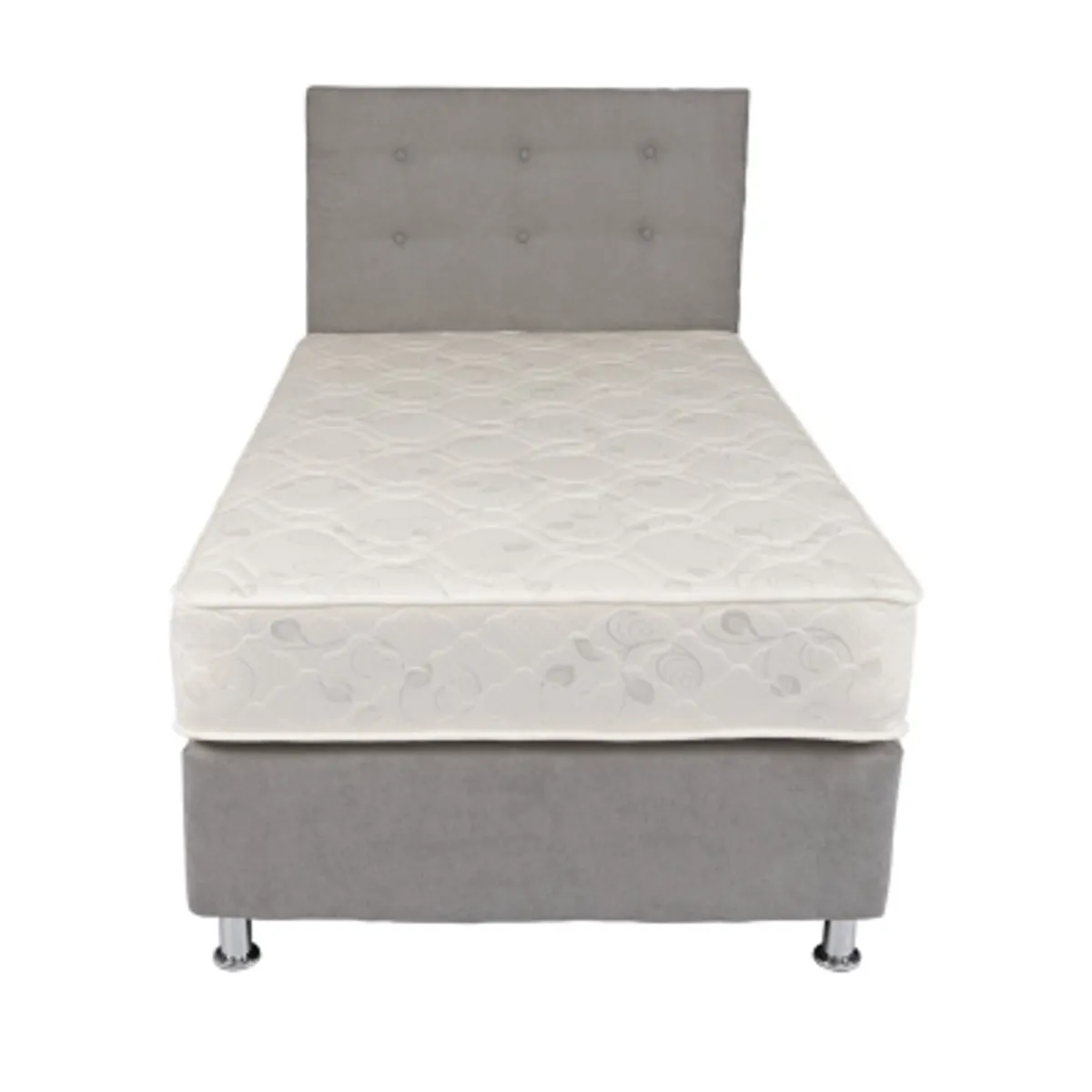 SPOMO - Box Americano Alegro T3500 Capitoné 1 PL Silver