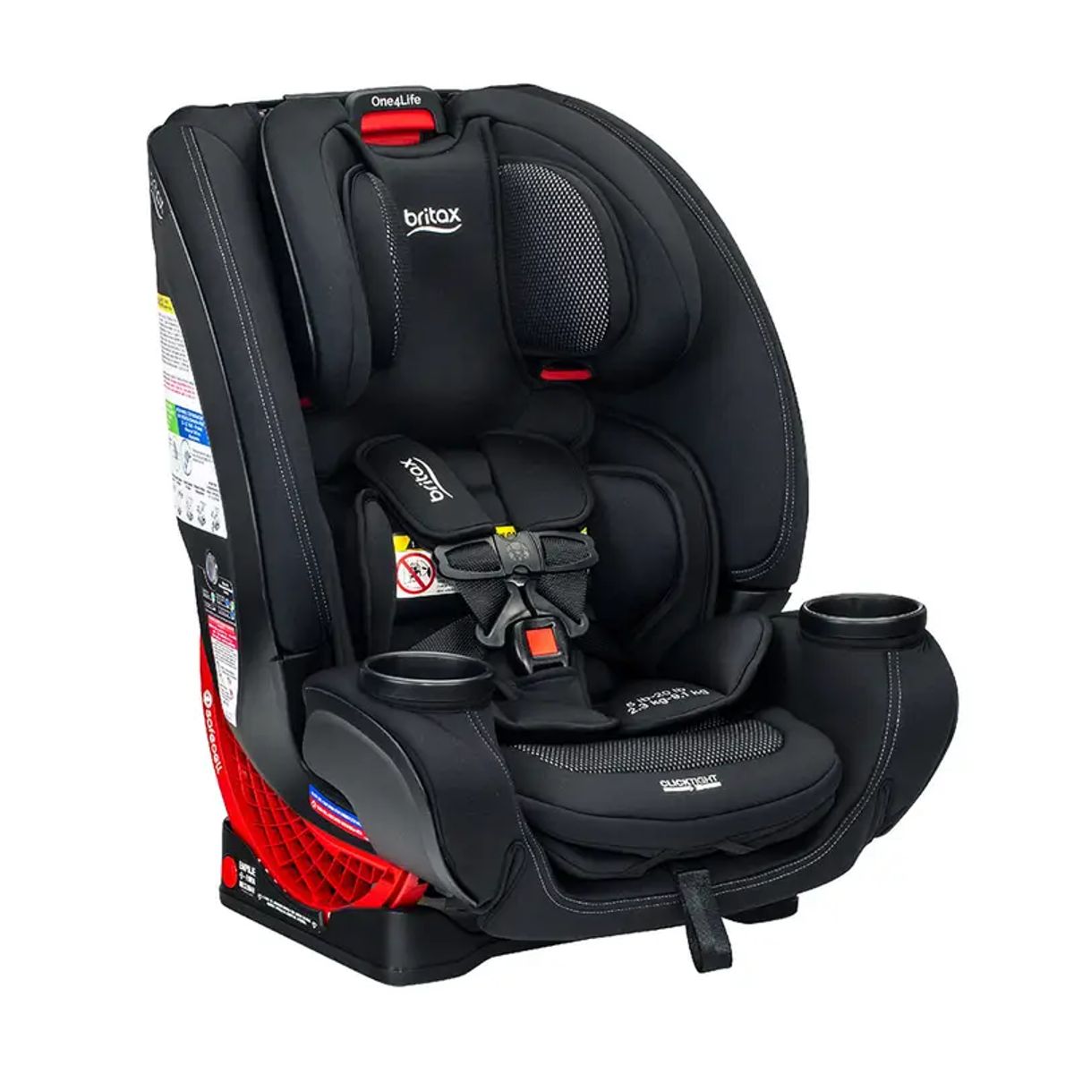 BRITAX - Silla de Auto Convertible BRITAX One4life Cool Flow Carbon