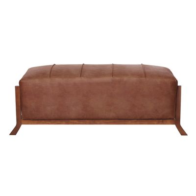 Imagen 2 del producto BANQUETA MARSELLA CUERO KENTUCKY CAFÉ CLARO