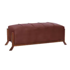 LATAM HOME - BANQUETA MARSELLA CUERO KENTUCKY CAFE MORO