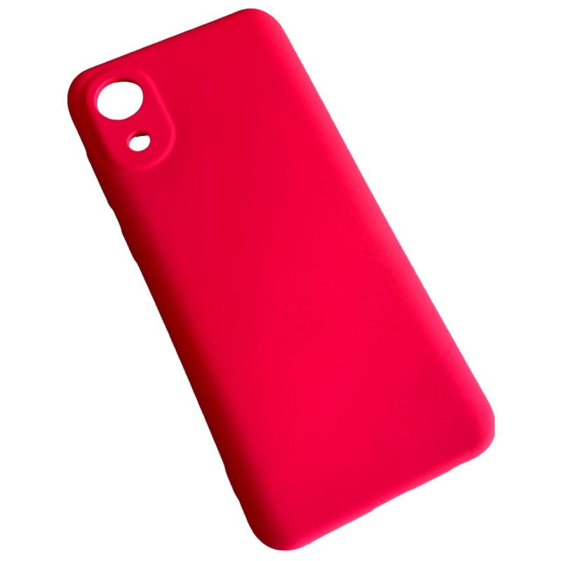 GENERICO - Carcasa Funda Para Samsung A03 Core Silicona Rosa Chicle