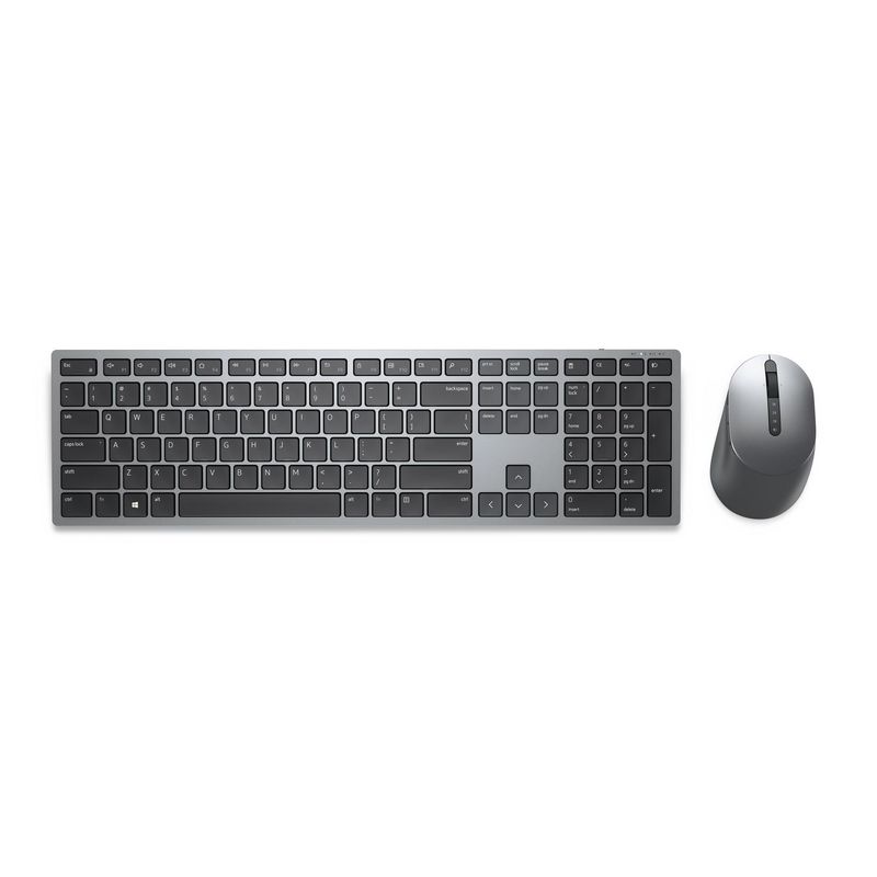 DELL - Combo de Teclado y Mouse KM7321W inalámbrico Gris Titanio