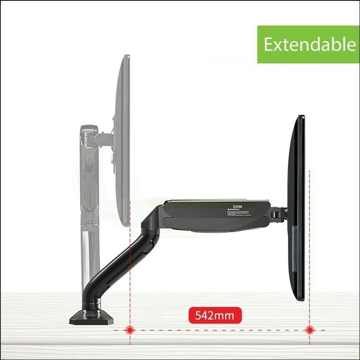 U BUY - Soporte Pantalla Base Monitor Brazo Soporte Tv 17 -32  1347