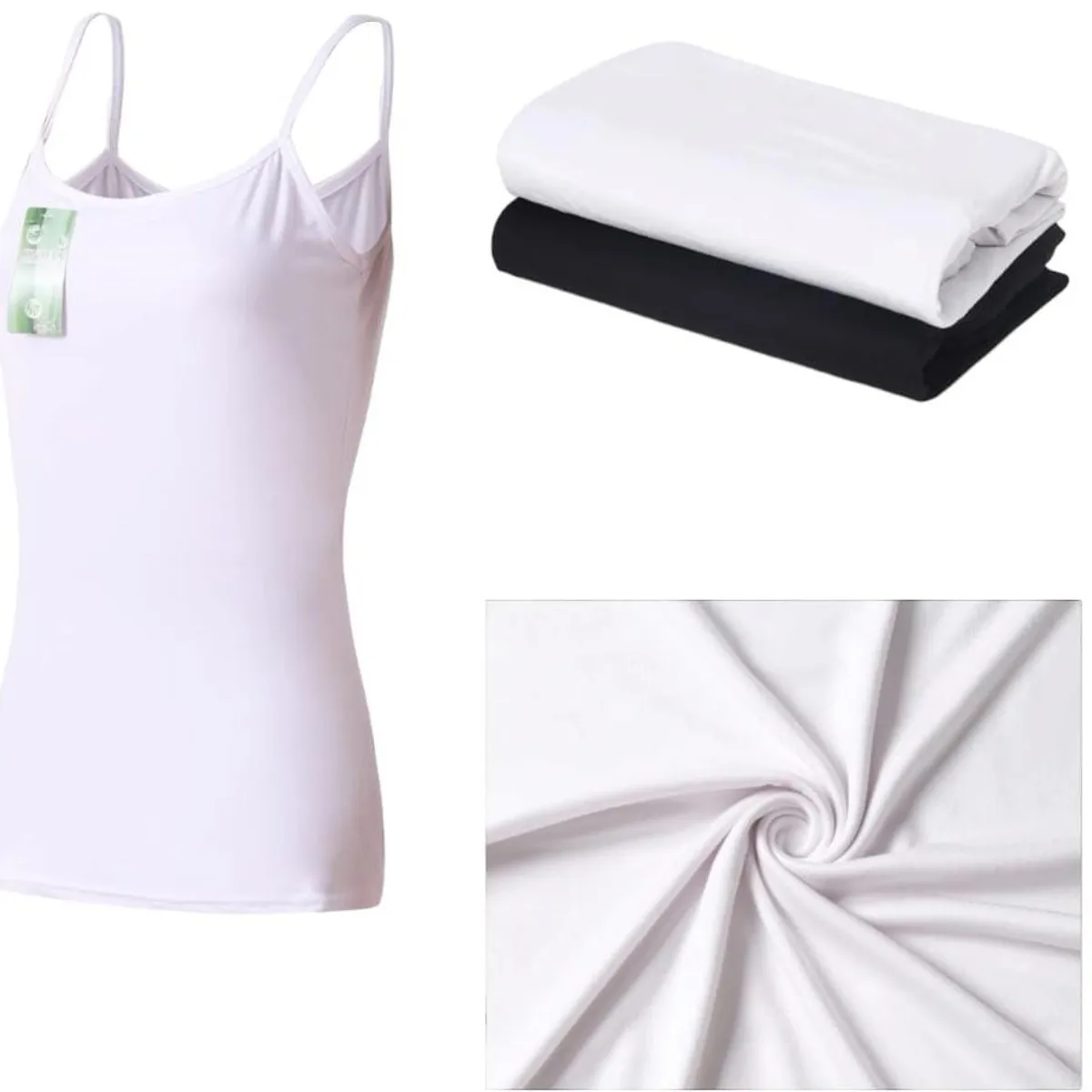 AGW - Pack 3 Camisetas Pabilo Bambu Mujer.-
