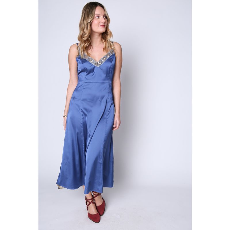 ECLIPSE - Vestido Mina Azul Eclipse ECLIPSE