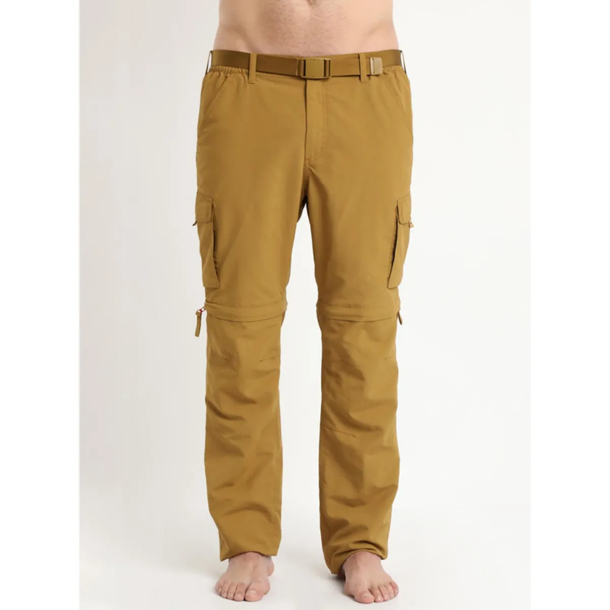 KANNU - Pantalon Desmontable Hombre Mostaza KANNU