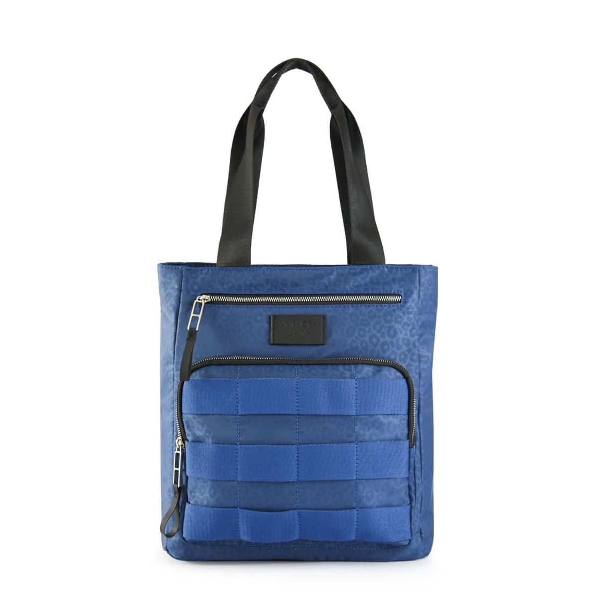 AMPHORA - Cartera tote shopping ipial mediana azul oscuro