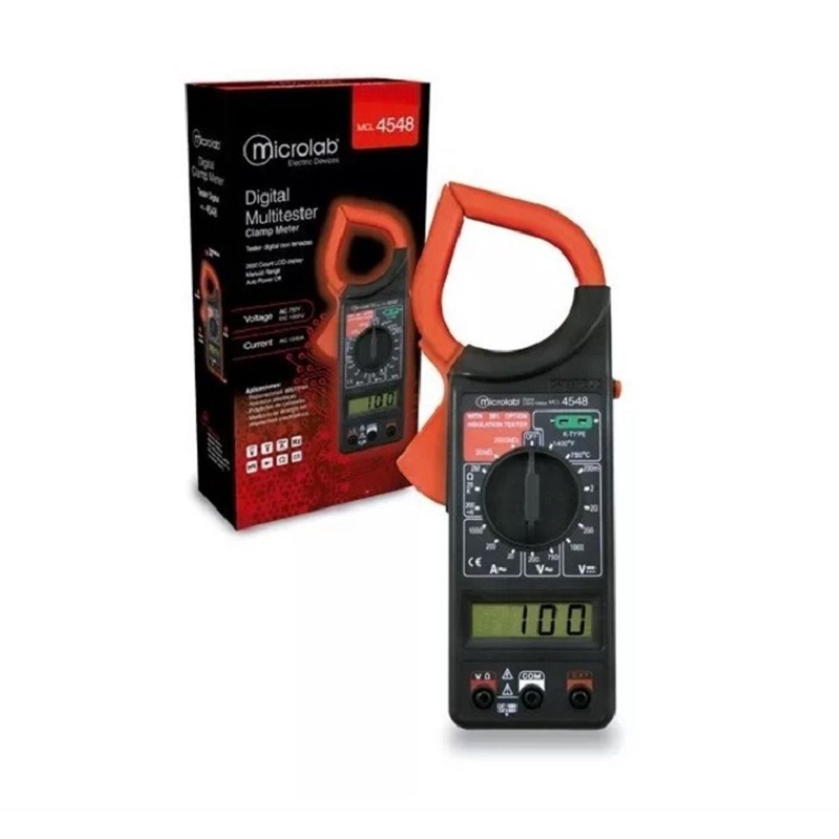 MLAB - Multitester Digital Tenaza MCL Mlab 4548 Nexstore