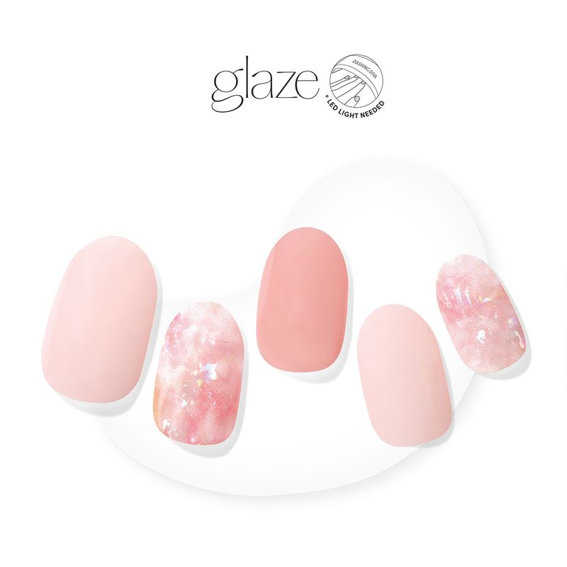 DASHING DIVA - UÑAS ADHESIVAS DASHING DIVA -CORAL MARBLE