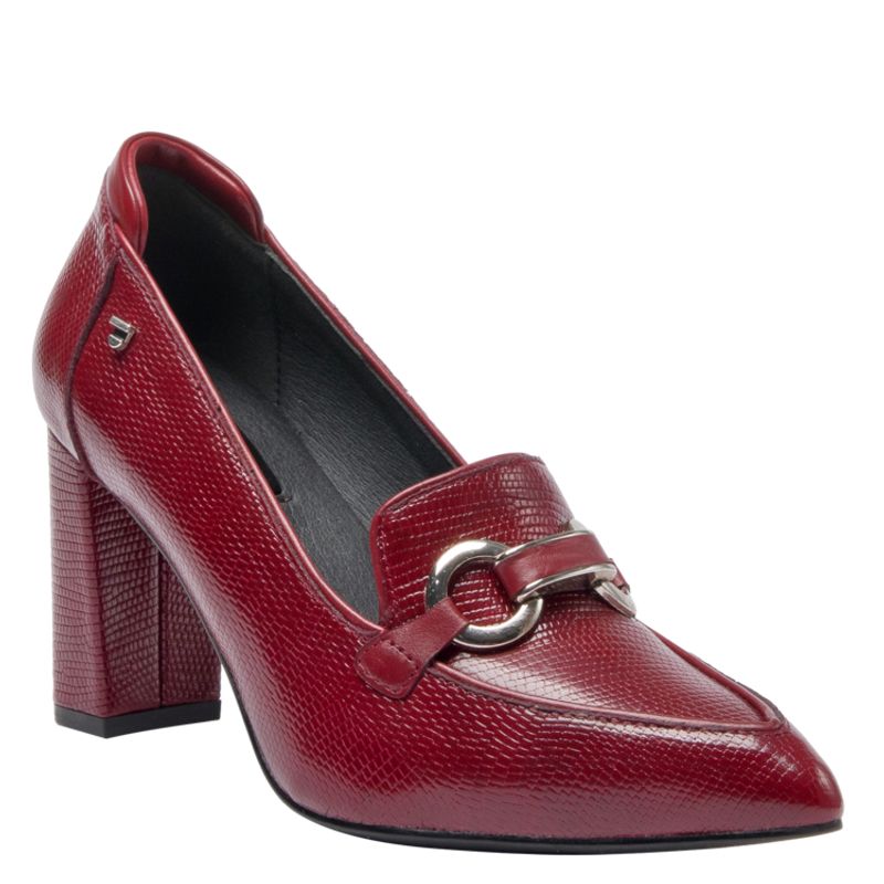 POLLINI - Zapato Casual Mujer Bordó Pollini