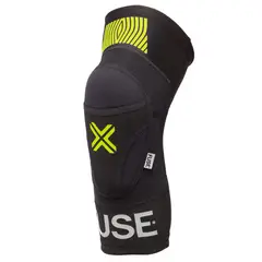 FUSE - Rodillera Omega Negro/amarillo Neon LG