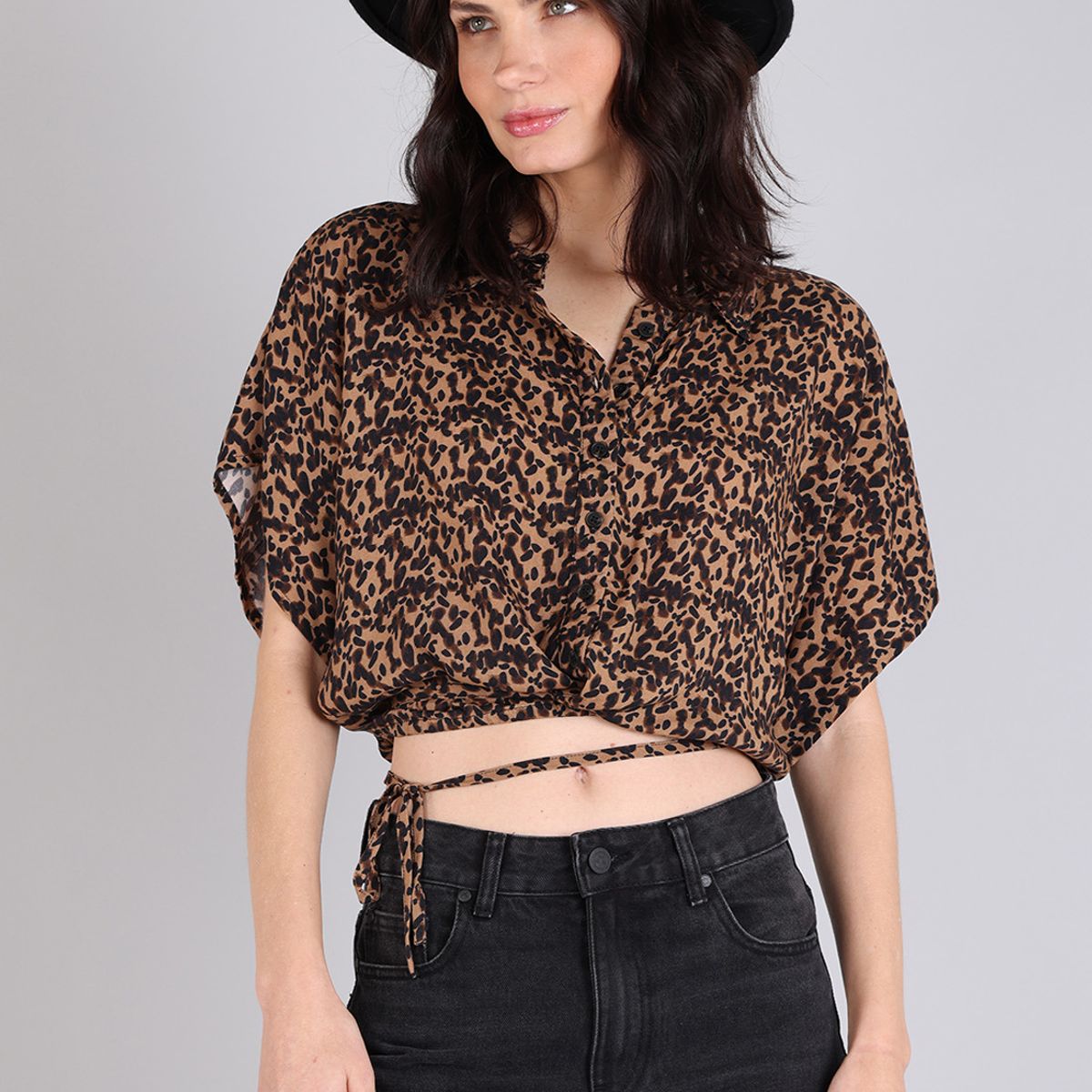 SOVIET - Blusa Print MC Mujer Soviet SOVIET
