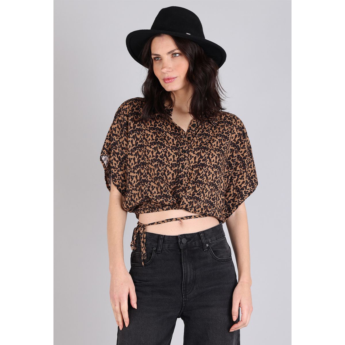 SOVIET - Blusa Print MC Mujer Soviet SOVIET