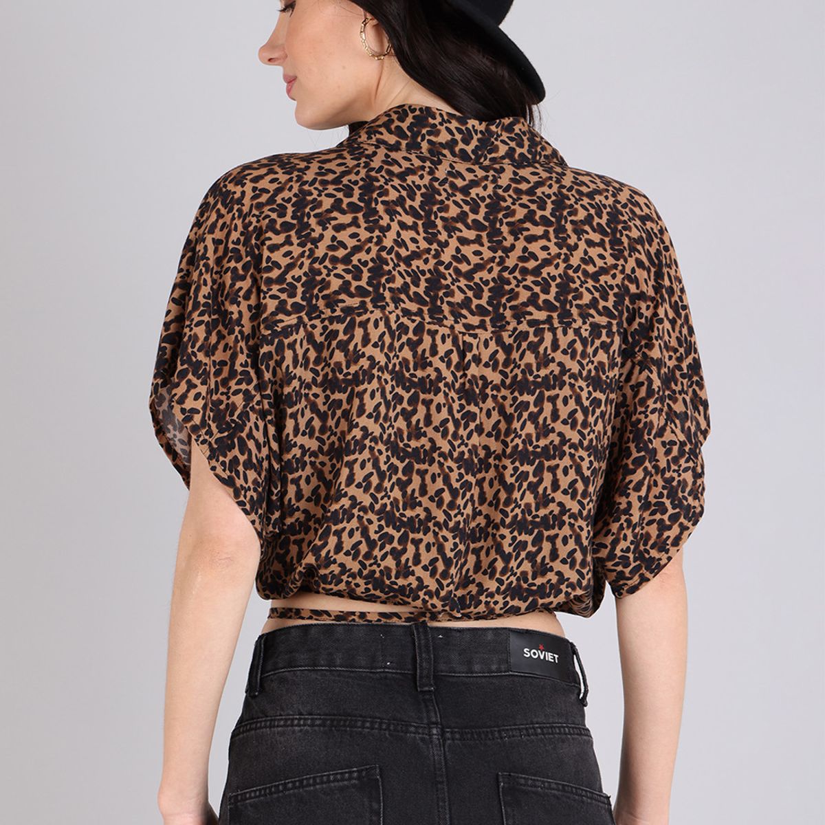 SOVIET - Blusa Print MC Mujer Soviet SOVIET
