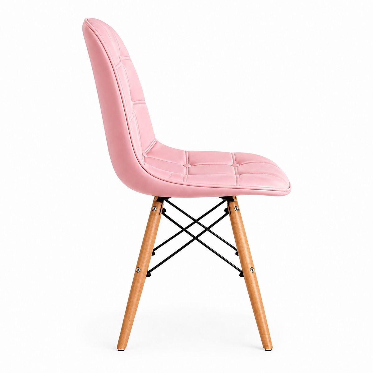 GENERICO - Silla Buckle Eco-cuero ROSADO