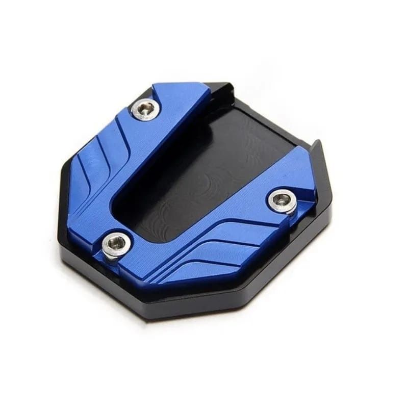 GENERICO - Base para pata de moto bicicleta Azul