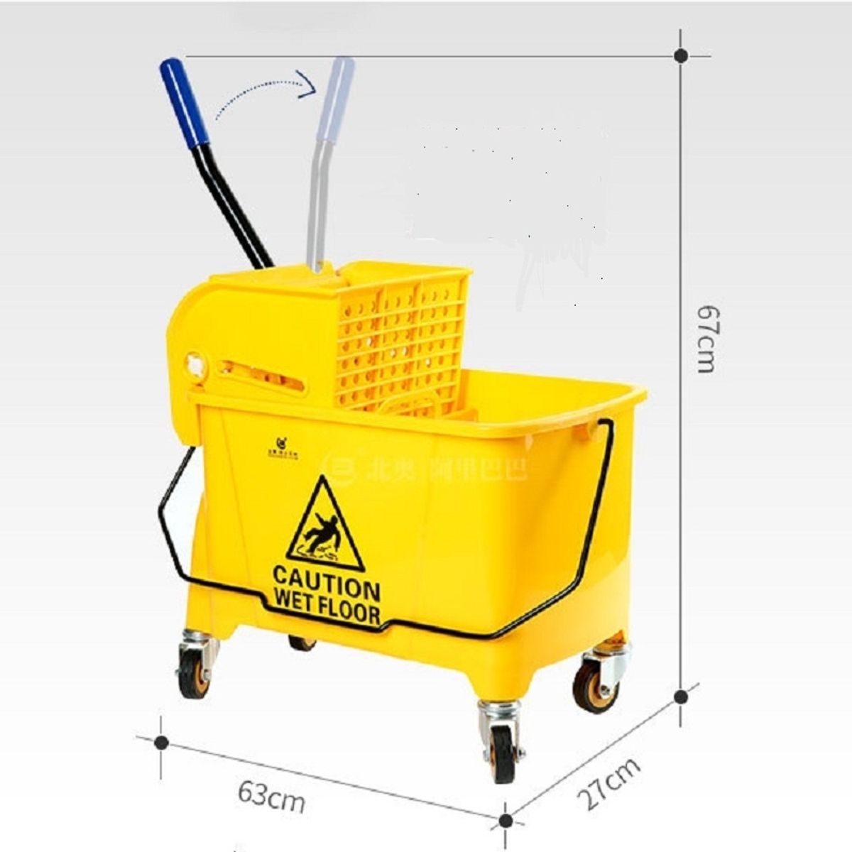 GENERICO - Carro de Aseo Mopa 20 Litros