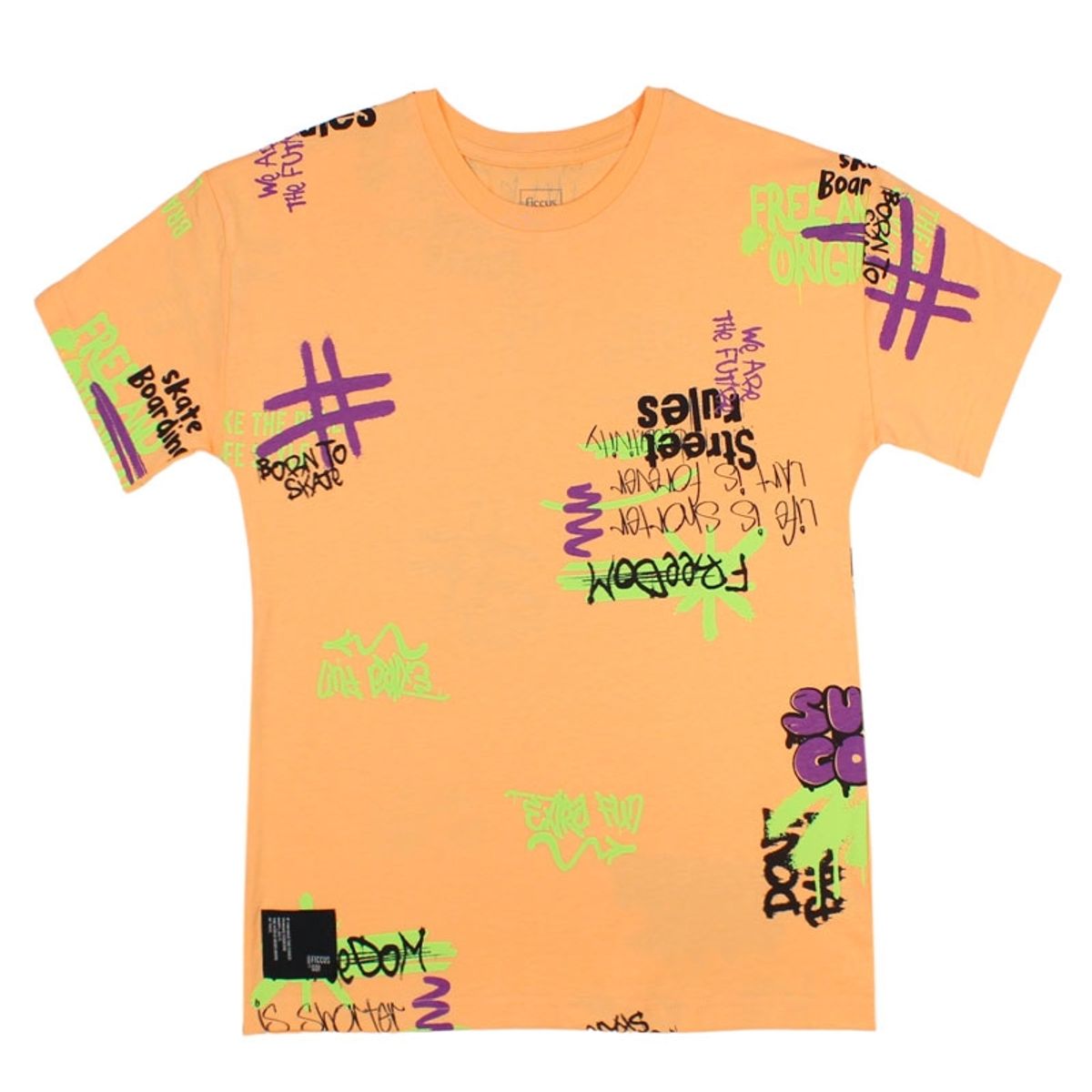 FICCUS - Polera Junior Niño Go Naranjo