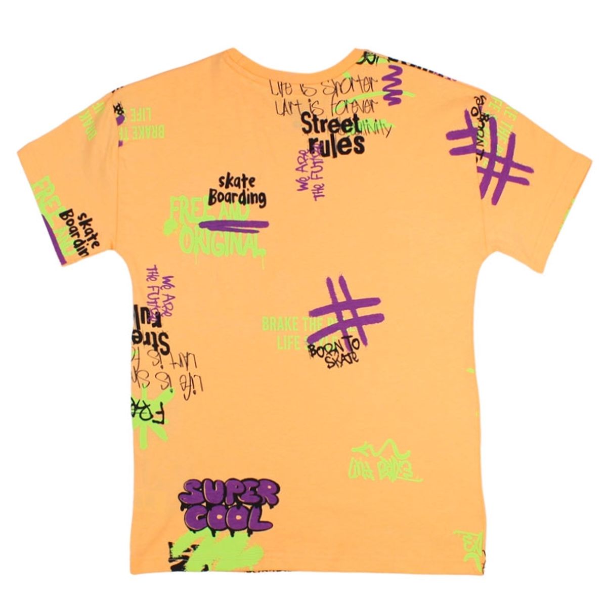 FICCUS - Polera Junior Niño Go Naranjo