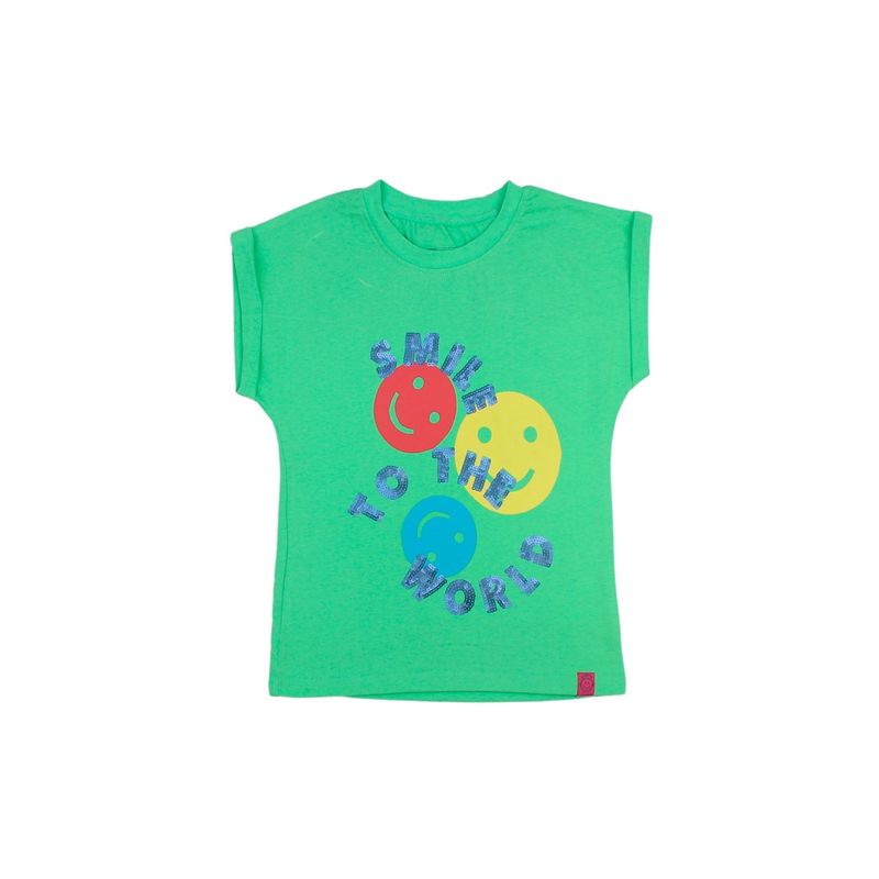 FICCUS - Polera Kids Niña Go Verde