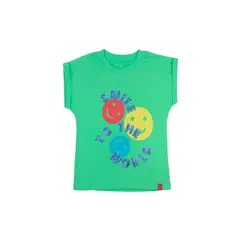 FICCUS - Polera Kids Niña Go Verde