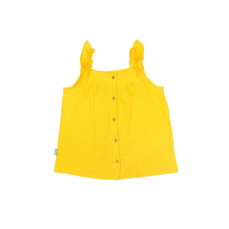 FICCUS - Polera Junior Niña Oasis Amarillo