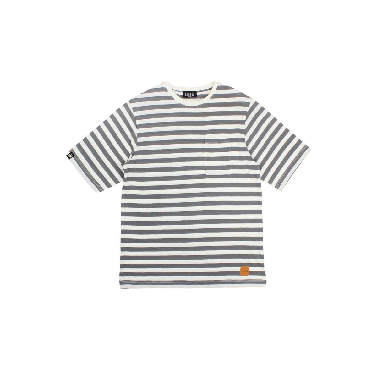 LIKE IT - Polera Teens Niño Freemind Gris Oscuro