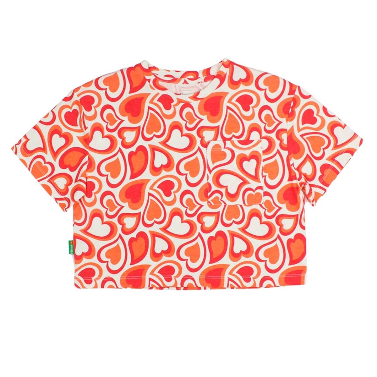 FICCUS - Polera Junior Niña Oasis Naranjo