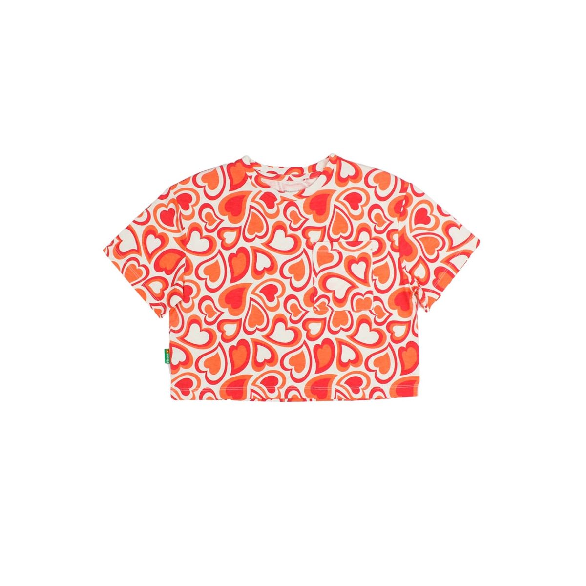 FICCUS - Polera Junior Niña Oasis Naranjo