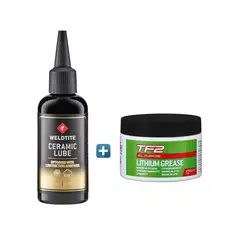 WELDTITE - Pack Lubricante De Cadena Ceramico Y Grasa Tf2
