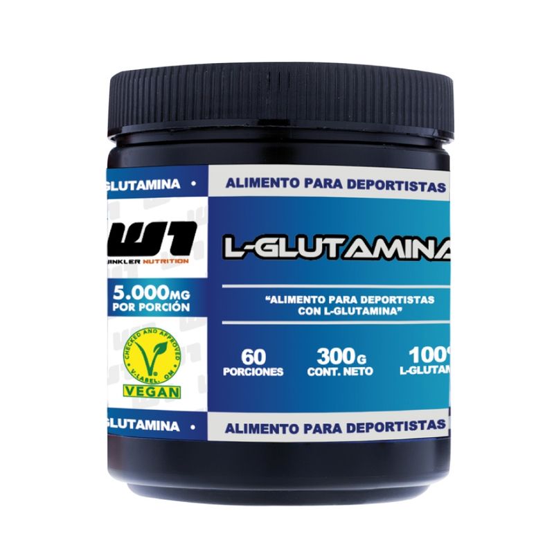 WINKLER NUTRITION - L-Glutamina 300 grs. 60 servicios.
