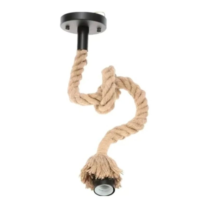 WANT - Soquete Tipo Lampara Colgante Decorativa Soga Vintage E27