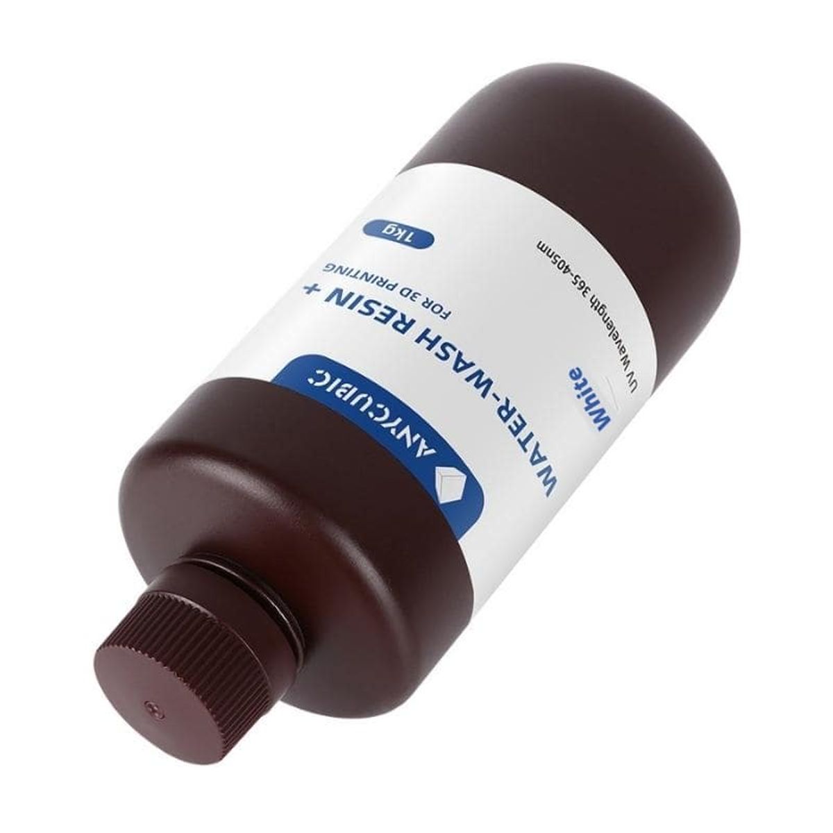ANYCUBIC - Resina 3D Lavable al Agua Blanca para Impresoras 3D 1000g Anycubic