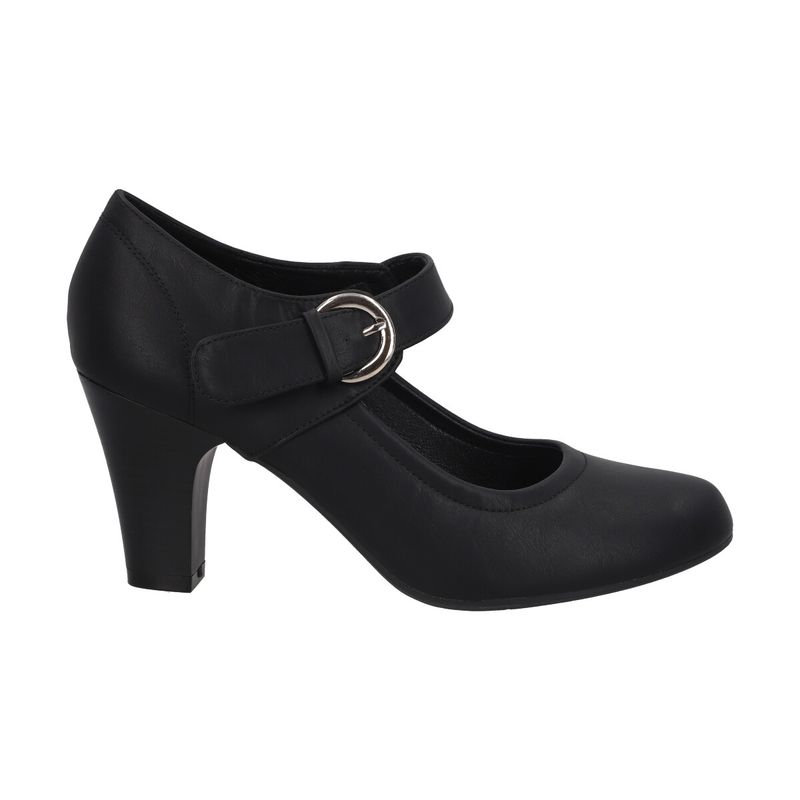 POLICE - Zapato De Cueca Mujer Negro Police