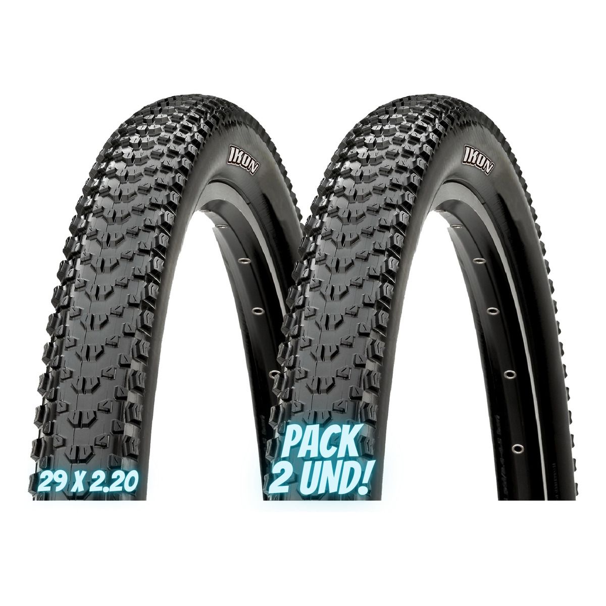 MAXXIS - Pack 2 Neumaticos Aro 29 X 2.20 Maxxis Ikon Grip