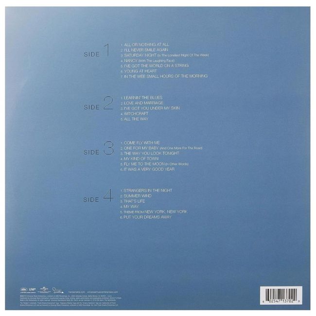 HITWAY MUSIC - FRANK SINATRA - ULTIMAT SINATRA (2LP) - VINILO