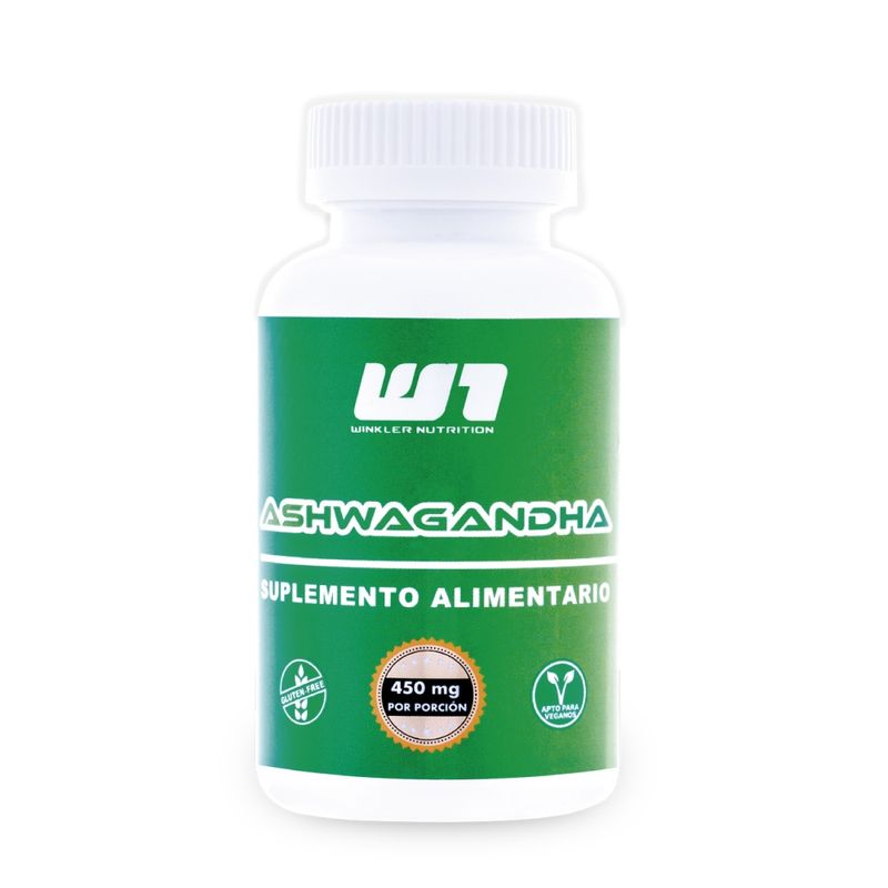 WINKLER NUTRITION - Ashwagandha 60 cápsulas.