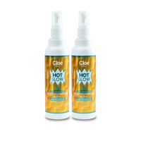 Set x2 Spray Professional Hot Glow Sunny Termo Protección 250ml